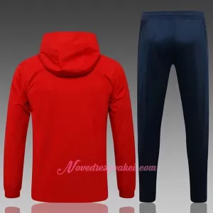 Arsenal Tréninkový Windrunner Soupravy 2022-23 Červená