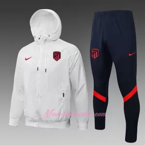 Atlético Madrid Tréninkový Windrunner Soupravy 2022-23 Bílá Atlético Madrid Tréninkový Windrunner Soupravy 2022-23 Bílá
