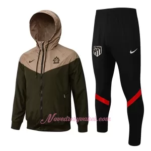 Atlético Madrid Tréninkový Windrunner Soupravy 2022-23 Zelená Atlético Madrid Tréninkový Windrunner Soupravy 2022-23 Zelená