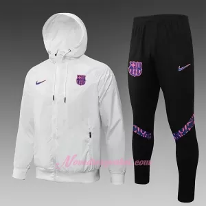 FC Barcelona Tréninkový Windrunner Soupravy 2022-23 Bílá FC Barcelona Tréninkový Windrunner Soupravy 2022-23 Bílá