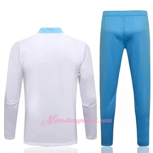 FC Bayern Mnichov Tréninkový Mikina Soupravy 2022-23 Bílá Modrá