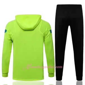 Inter Milán Tréninkový Bunda Kapucí Soupravy 2022-23 Zelená