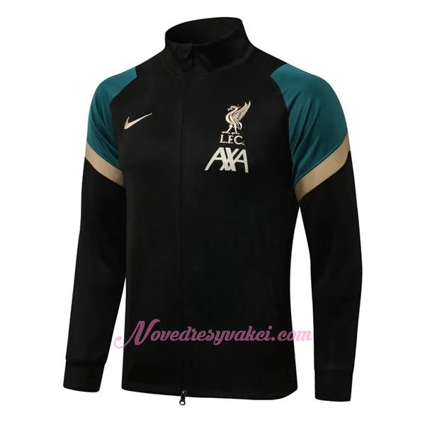 Liverpool FC Teplákové Soupravy 2022-23 Černozelená