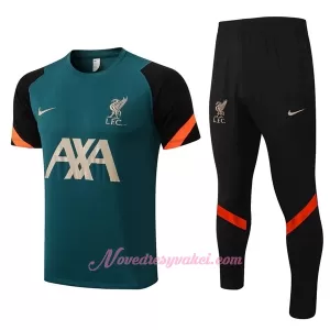 Liverpool FC Tréninkový Dresy Soupravy 2022-23 Zelená Liverpool FC Tréninkový Dresy Soupravy 2022-23 Zelená