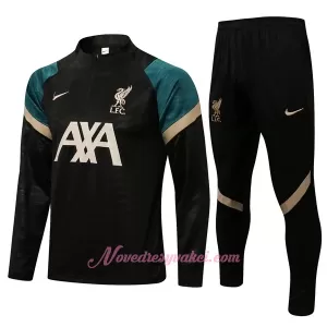 Liverpool FC Tréninkový Mikina Soupravy Dětské 2022-23 Černá Liverpool FC Tréninkový Mikina Soupravy Dětské 2022-23 Černá