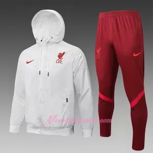 Liverpool FC Tréninkový Windrunner Soupravy 2022-23 Bílá Liverpool FC Tréninkový Windrunner Soupravy 2022-23 Bílá