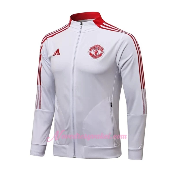 Manchester United Teplákové Soupravy 2022-23 Bílá