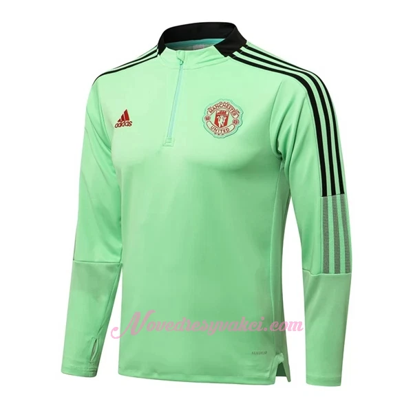 Manchester United Tréninkový Mikina Soupravy 2022-23 Zelená