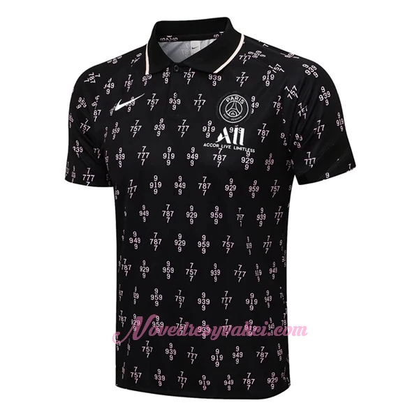 Paris Saint-Germain Tréninkový Polokošile Soupravy 2022-23 Černá