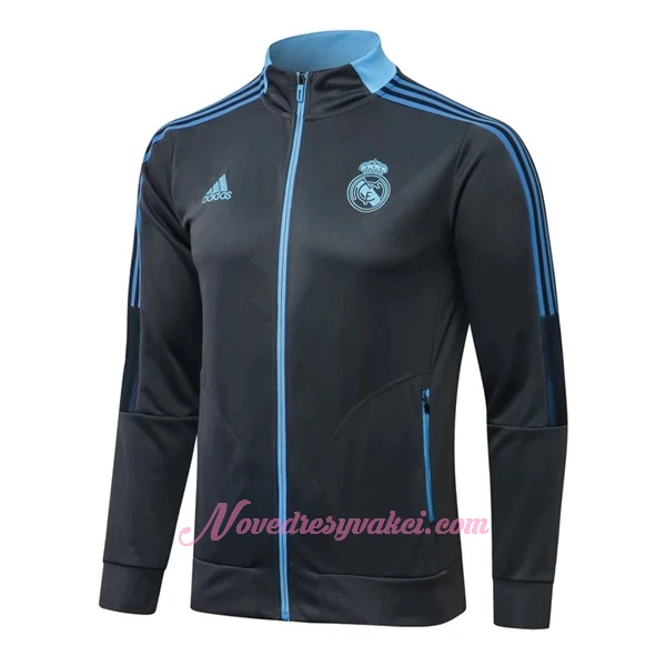 Real Madrid Teplákové Soupravy 2022-23 Tmavě Šedá Modrá