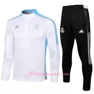 Real Madrid Tréninkový Mikina Soupravy Dětské 2022-23 Bílá Real Madrid Tréninkový Mikina Soupravy Dětské 2022-23 Bílá