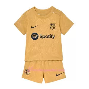 Fotbalové Dresy FC Barcelona Dětské Venkovní 2022-23 Fotbalové Dresy FC Barcelona Dětské Venkovní 2022-23