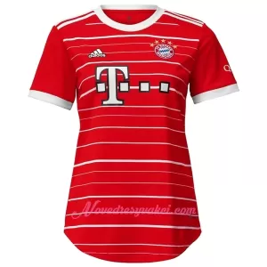 Fotbalové Dresy FC Bayern Mnichov Dámské Domácí 2022-23 Fotbalové Dresy FC Bayern Mnichov Dámské Domácí 2022-23