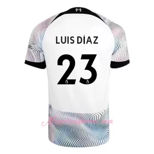Fotbalové Dresy Liverpool FC Luis Díaz 23 Venkovní 2022-23 Fotbalové Dresy Liverpool FC Luis Díaz 23 Venkovní 2022-23