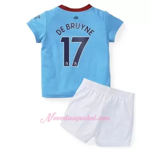 Fotbalové Dresy Manchester City Kevin De Bruyne 17 Dětské Domácí 2022-23 Fotbalové Dresy Manchester City Kevin De Bruyne 17 Dětské Domácí 2022-23