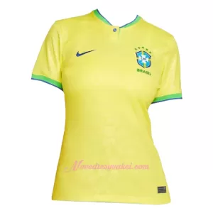 Fotbalové Dresy Brazílie Dámské Domácí MS 2022 Fotbalové Dresy Brazílie Dámské Domácí MS 2022