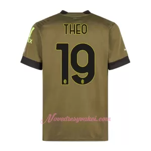Fotbalové Dresy AC Milán Theo Hernández 19 Alternativní 2022-23