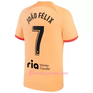 Fotbalové Dresy Atlético Madrid João Félix 7 Alternativní 2022-23 Fotbalové Dresy Atlético Madrid João Félix 7 Alternativní 2022-23