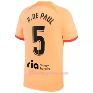 Fotbalové Dresy Atlético Madrid Rodrigo de Paul 5 Alternativní 2022-23