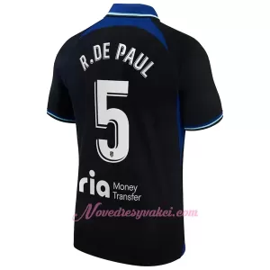 Fotbalové Dresy Atlético Madrid Rodrigo de Paul 5 Venkovní 2022-23 Fotbalové Dresy Atlético Madrid Rodrigo de Paul 5 Venkovní 2022-23