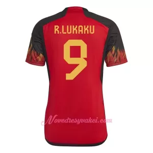 Fotbalové Dresy Belgie Romelu Lukaku 9 Domácí MS 2022
