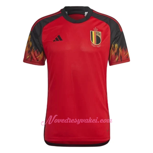 Fotbalové Dresy Belgie Romelu Lukaku 9 Domácí MS 2022