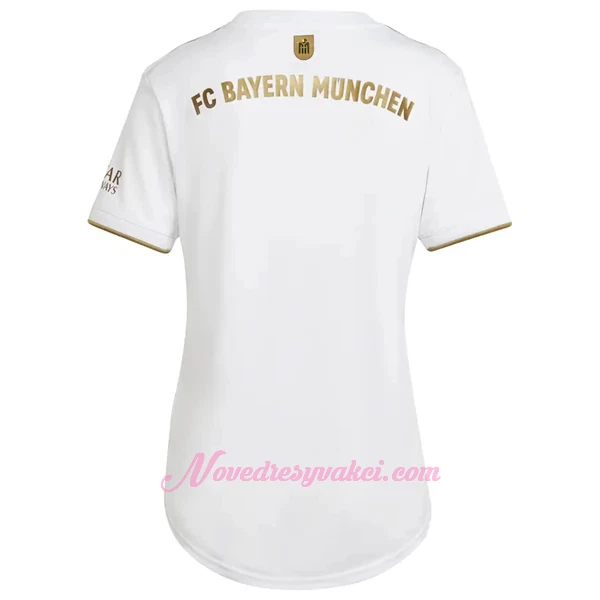 Fotbalové Dresy FC Bayern Mnichov Dámské Venkovní 2022-23