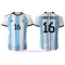 Fotbalové Dresy Argentina Lisandro Martinez 16 Domácí MS 2022