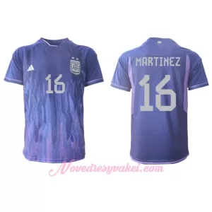 Fotbalové Dresy Argentina Lisandro Martinez 16 Venkovní MS 2022 Fotbalové Dresy Argentina Lisandro Martinez 16 Venkovní MS 2022