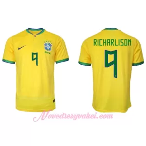 Fotbalové Dresy Brazílie Richarlison de Andrade 9 Domácí MS 2022 Fotbalové Dresy Brazílie Richarlison de Andrade 9 Domácí MS 2022