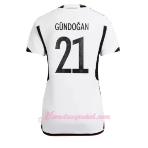 Fotbalové Dresy Německo Ilkay Gündogan 21 Dámské Domácí MS 2022