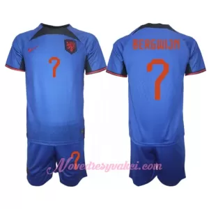 Fotbalové Dresy Nizozemsko Steven Bergwijn 7 Dětské Venkovní MS 2022