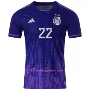 Fotbalové Dresy Argentina L. MARTINEZ 22 Venkovní MS 2022