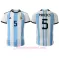 Fotbalové Dresy Argentina Leandro Paredes 5 Domácí MS 2022
