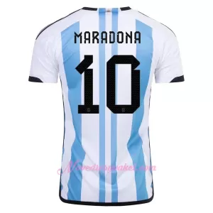 Fotbalové Dresy Argentina Maradona 10 Domácí MS 2022