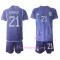 Fotbalové Dresy Argentina Paulo Dybala 21 Dětské Venkovní MS 2022