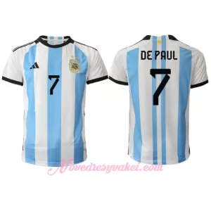 Fotbalové Dresy Argentina Rodrigo de Paul 7 Domácí MS 2022