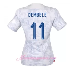 Fotbalové Dresy Francie Ousmane Dembélé 11 Dámské Venkovní MS 2022