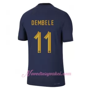 Fotbalové Dresy Francie Ousmane Dembélé 11 Domácí MS 2022