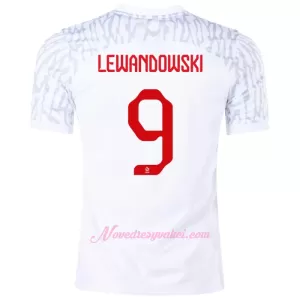 Fotbalové Dresy Polsko Robert Lewandowski 9 Domácí MS 2022