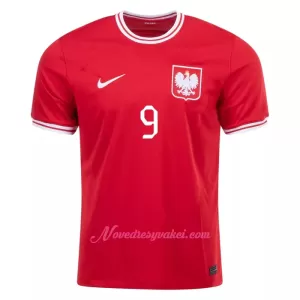 Fotbalové Dresy Polsko Robert Lewandowski 9 Venkovní MS 2022