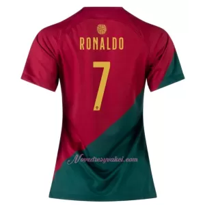 Fotbalové Dresy Portugalsko Cristiano Ronaldo 7 Dámské Domácí MS 2022