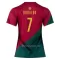 Fotbalové Dresy Portugalsko Cristiano Ronaldo 7 Dámské Domácí MS 2022