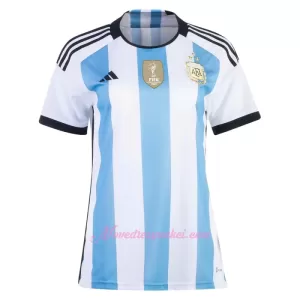 Fotbalové Dresy Argentina 3 Star Dámské Domácí MS 2022 Fotbalové Dresy Argentina 3 Star Dámské Domácí MS 2022