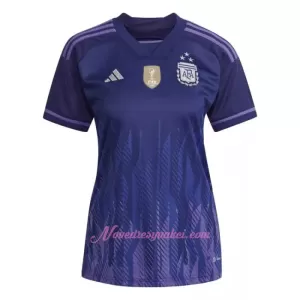 Fotbalové Dresy Argentina 3 Star Dámské Venkovní MS 2022 Fotbalové Dresy Argentina 3 Star Dámské Venkovní MS 2022