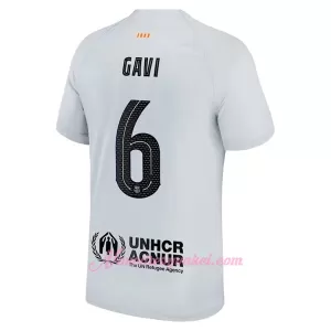 Fotbalové Dresy FC Barcelona GAVI 6 Alternativní 2022-23 Fotbalové Dresy FC Barcelona GAVI 6 Alternativní 2022-23