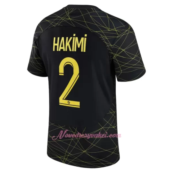 Fotbalové Dresy Paris Saint-Germain Achraf Hakimi 2 Čtvrtý Jordan 2022-23