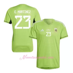 Brankářské Fotbalové Dresy Argentina Emiliano Martínez 23 MS 2022 Brankářské Fotbalové Dresy Argentina Emiliano Martínez 23 MS 2022