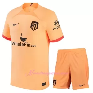 Fotbalové Dresy Atlético Madrid Dětské Alternativní 2022-23 Fotbalové Dresy Atlético Madrid Dětské Alternativní 2022-23