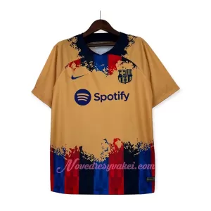 Fotbalové Dresy BARCELONA 2023-24 Žlutá - Speciální Fotbalové Dresy BARCELONA 2023-24 Žlutá - Speciální